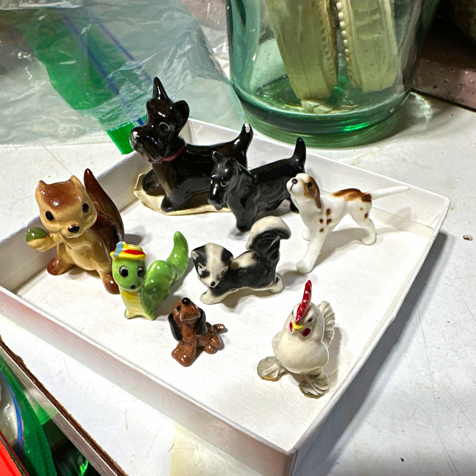 Lot of 7 Hagen Renaker & other Ceramic Animal Figurines PLZ READ Lot of 7 Hagen Renaker & other Ceramic Animal Figurines PLZ READ