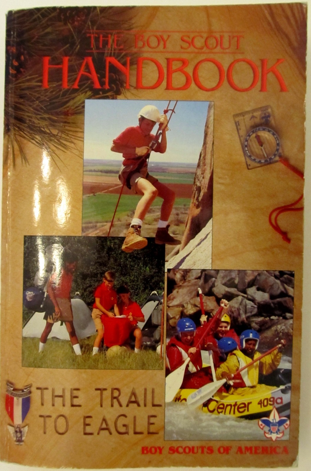Vtg 1990 Official Boy Scout Handbook BSA Boy Scouts of America Trail to Eagle