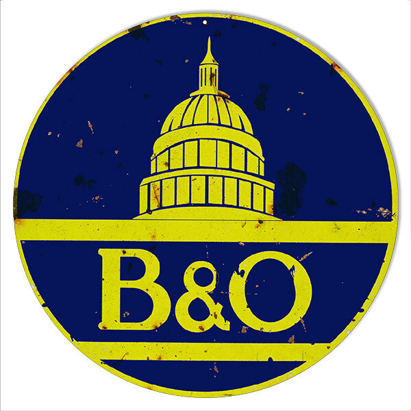 B & O RAILROAD HEAVY DUTY USA MADE 14\