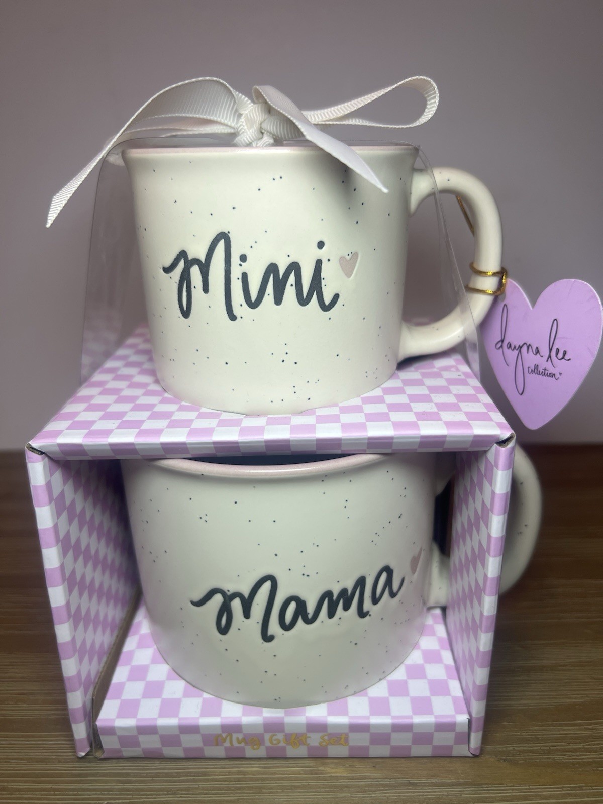 *NEW Mommy and Me Set Of 2 Mugs 
