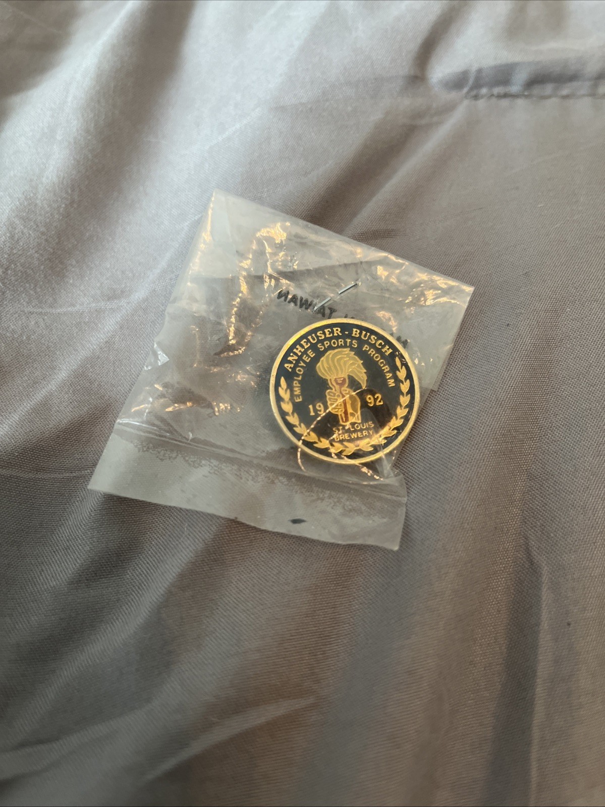 Anheuser Busch Employee Sports Program 1992 St Louis Brewery Pin
