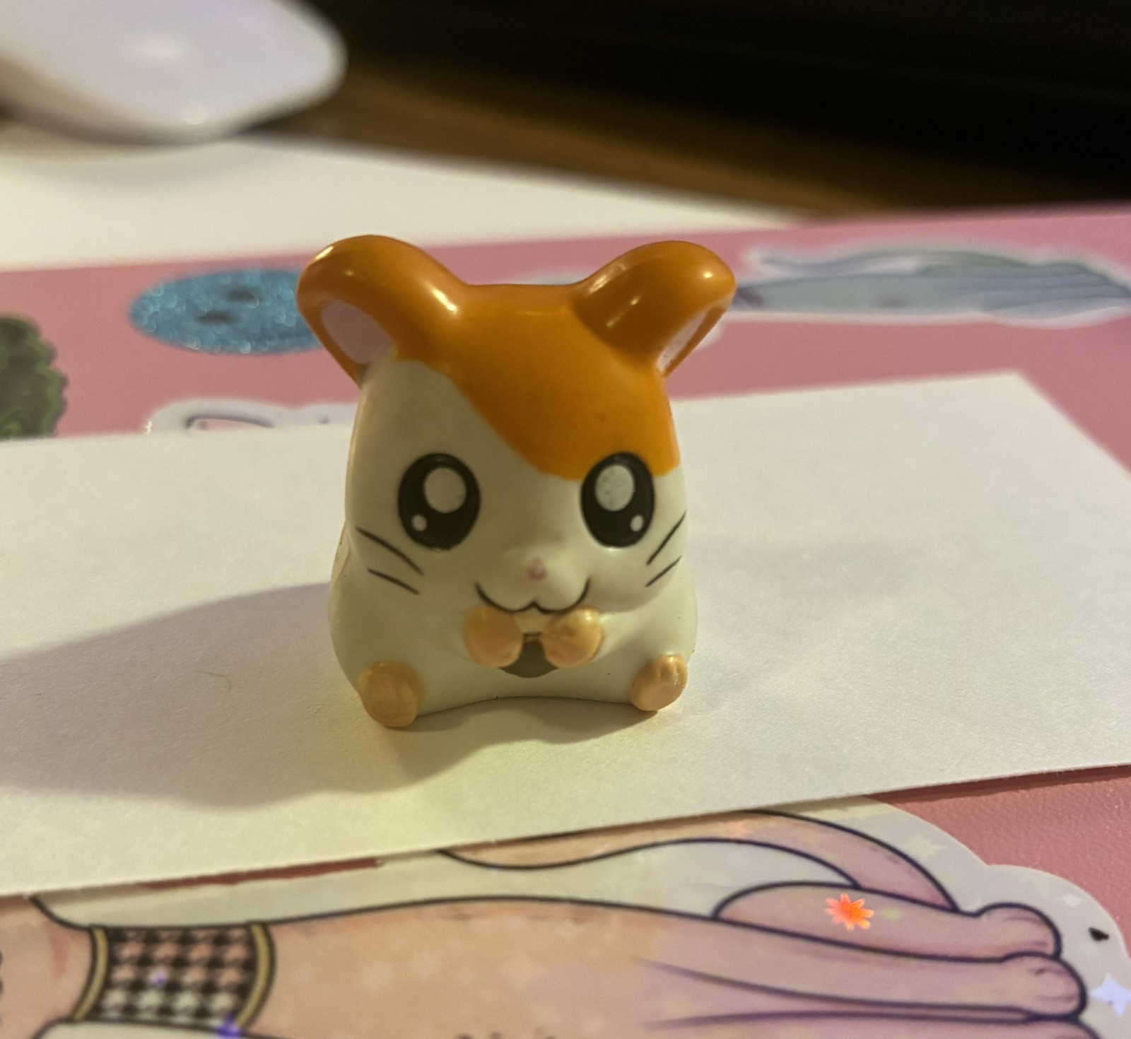 Epoch Hamtaro hamtaro Figure Pencil Topper Mini Miniature Vintage Y2K  2000\'s