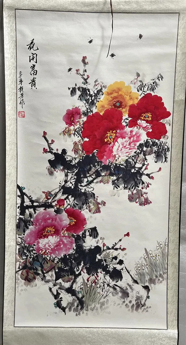 Large Original Hand Painted Traditional Chinese Ink Painting Chinese Rice Paper