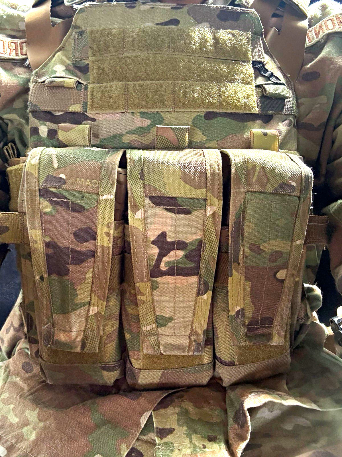 Crye Precision AVSDF2 Multicam Triple Rifle Magazine Pouch Original Militaria