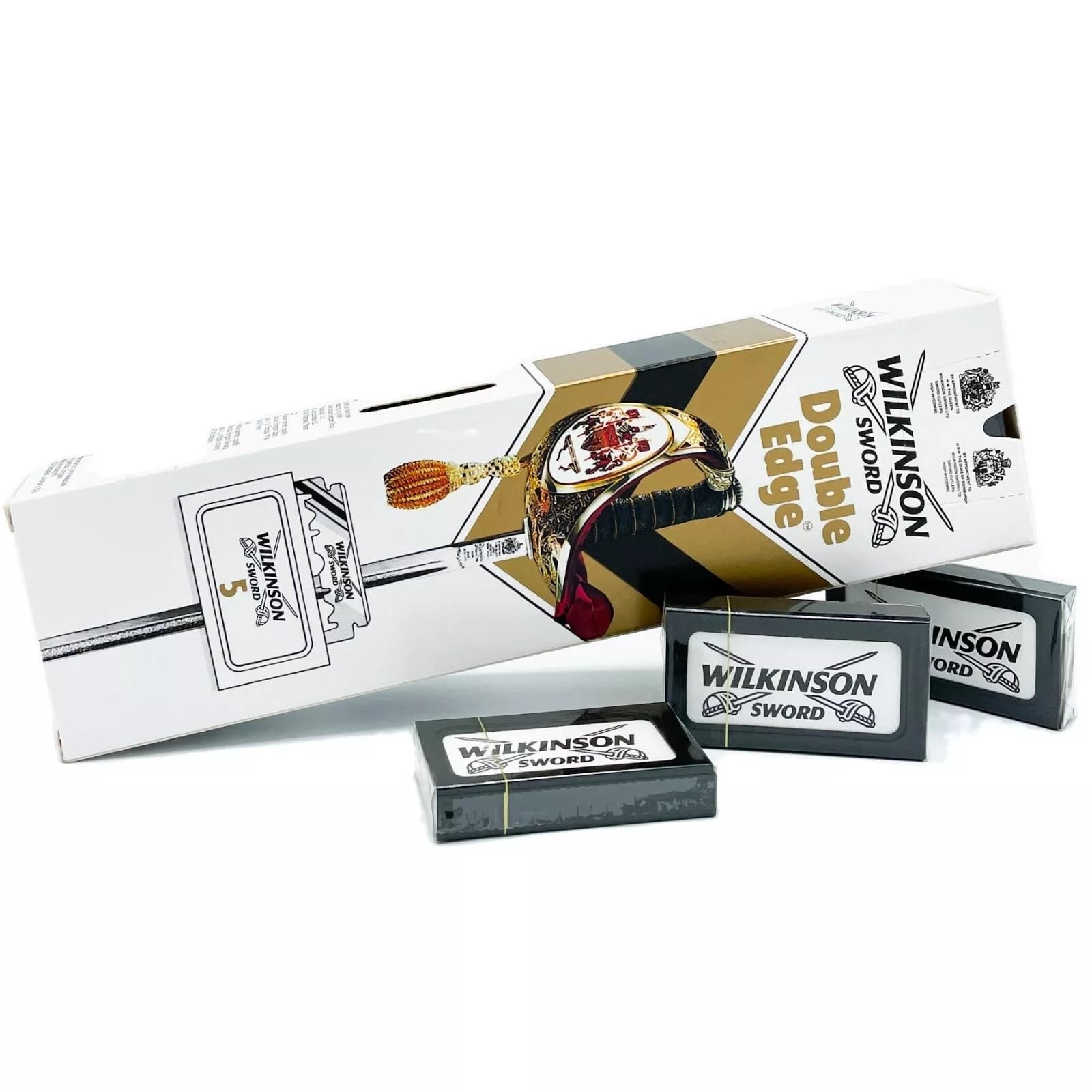 Wilkinson Sword Classic Double Edge (DE) Razorblades - 100 Count (Pack of 1)