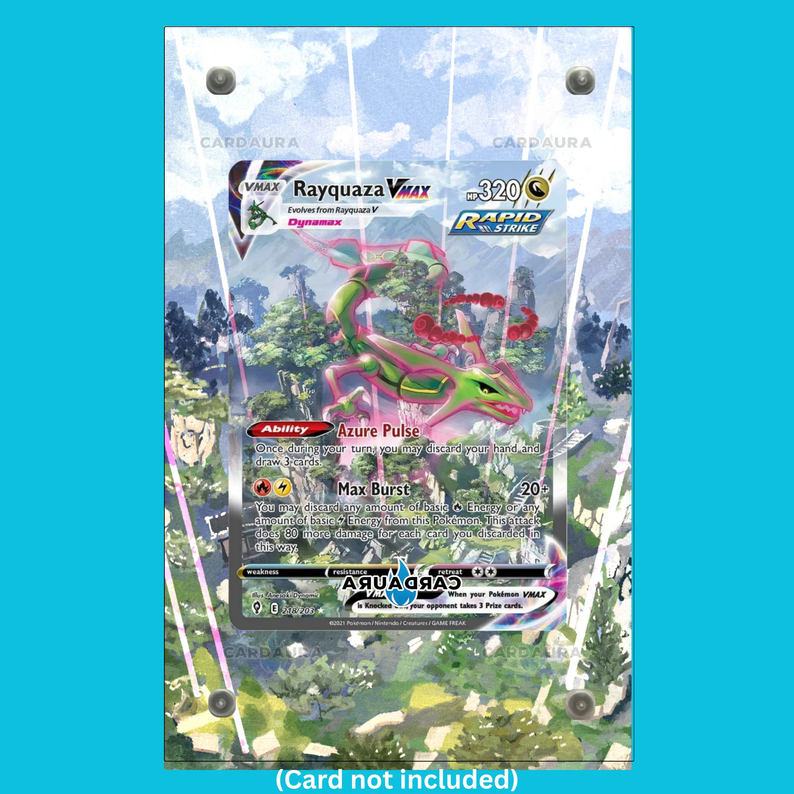 Rayquaza VMAX 218/203 Pokemon Evolving Skies (Ungraded)