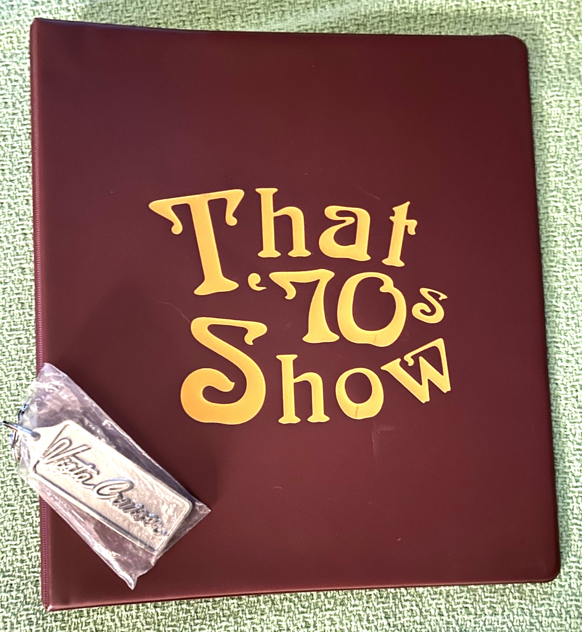 That \'70s Show Notebook & Vista Cruiser key fob 1998 Lot1. NOW REDUCED