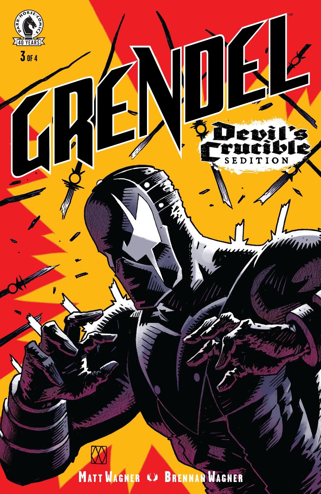Grendel: Devil\'s Crucible--Sedition #3 CVR A Matt Wagner Pre Order 10/7/26 Dark