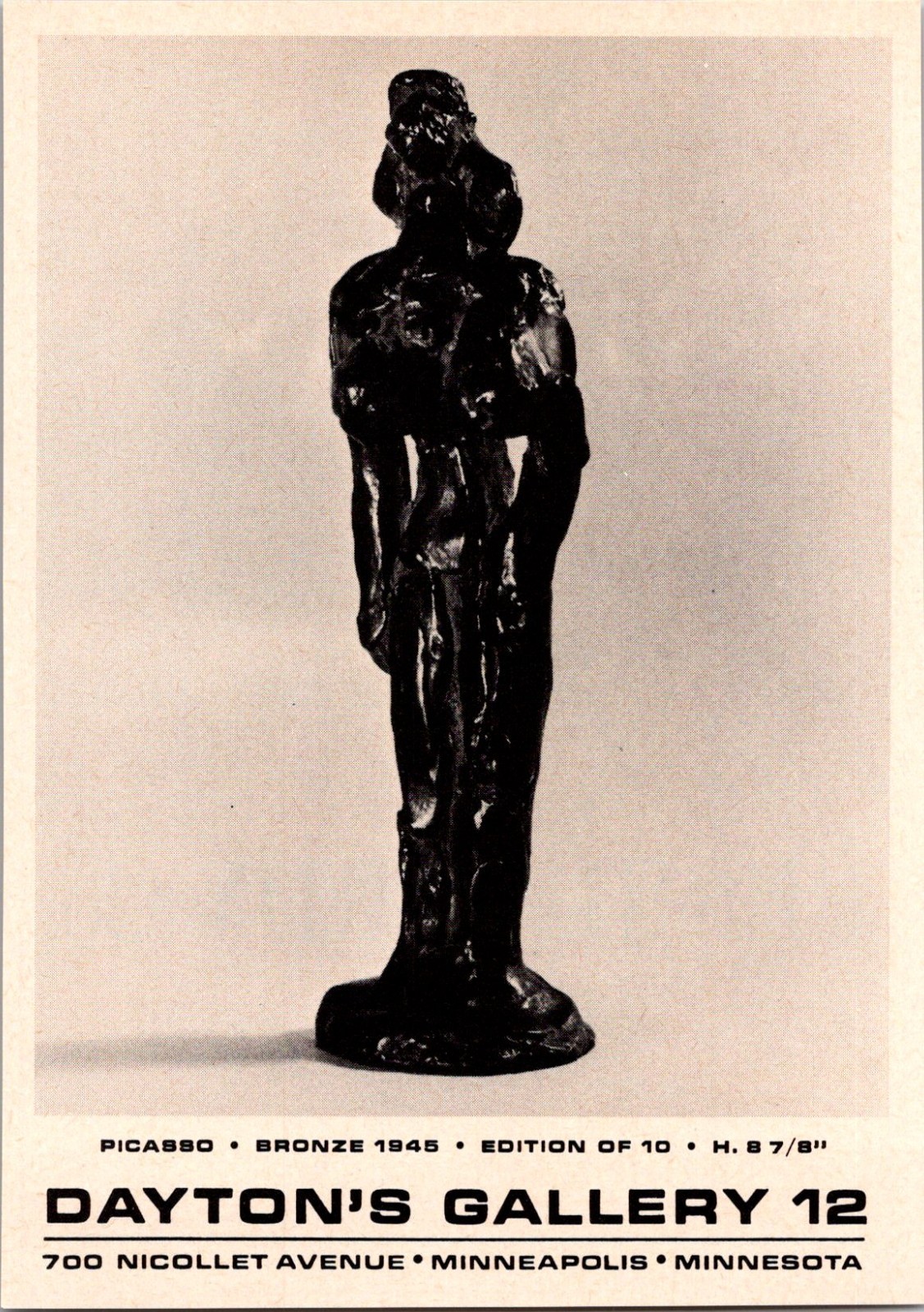 Dayton\'s Gallery 12 Minneapolis MN 1967 Ad 4AK8-M31