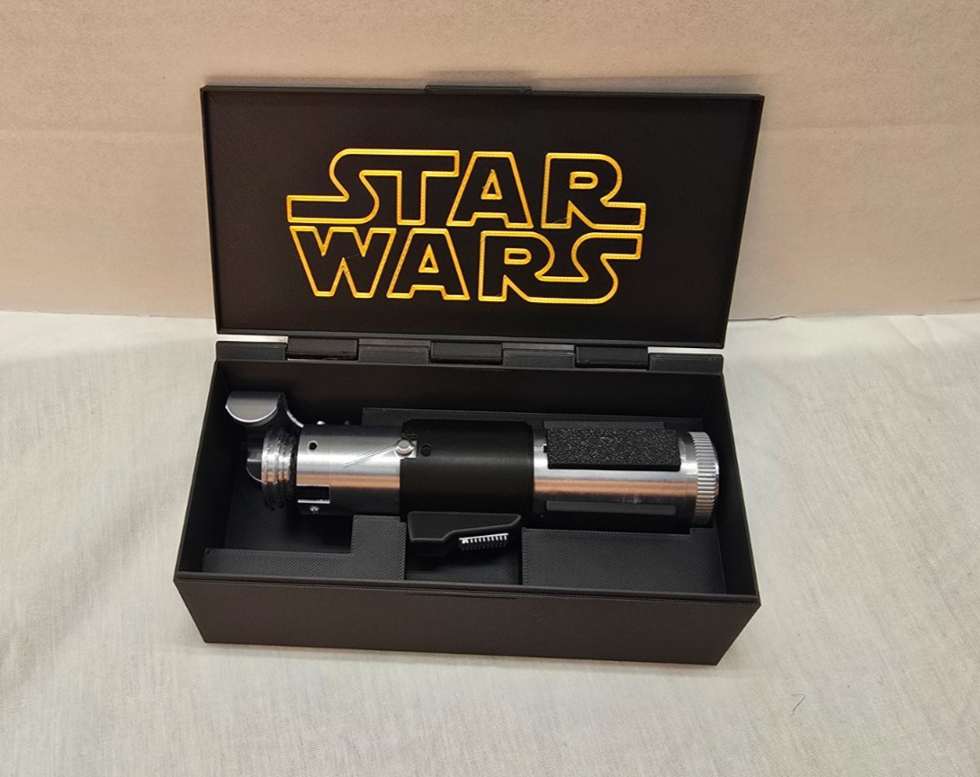 Yoda Inspired Lightsaber Replica and storage Case. Jedi Master, Star Wars