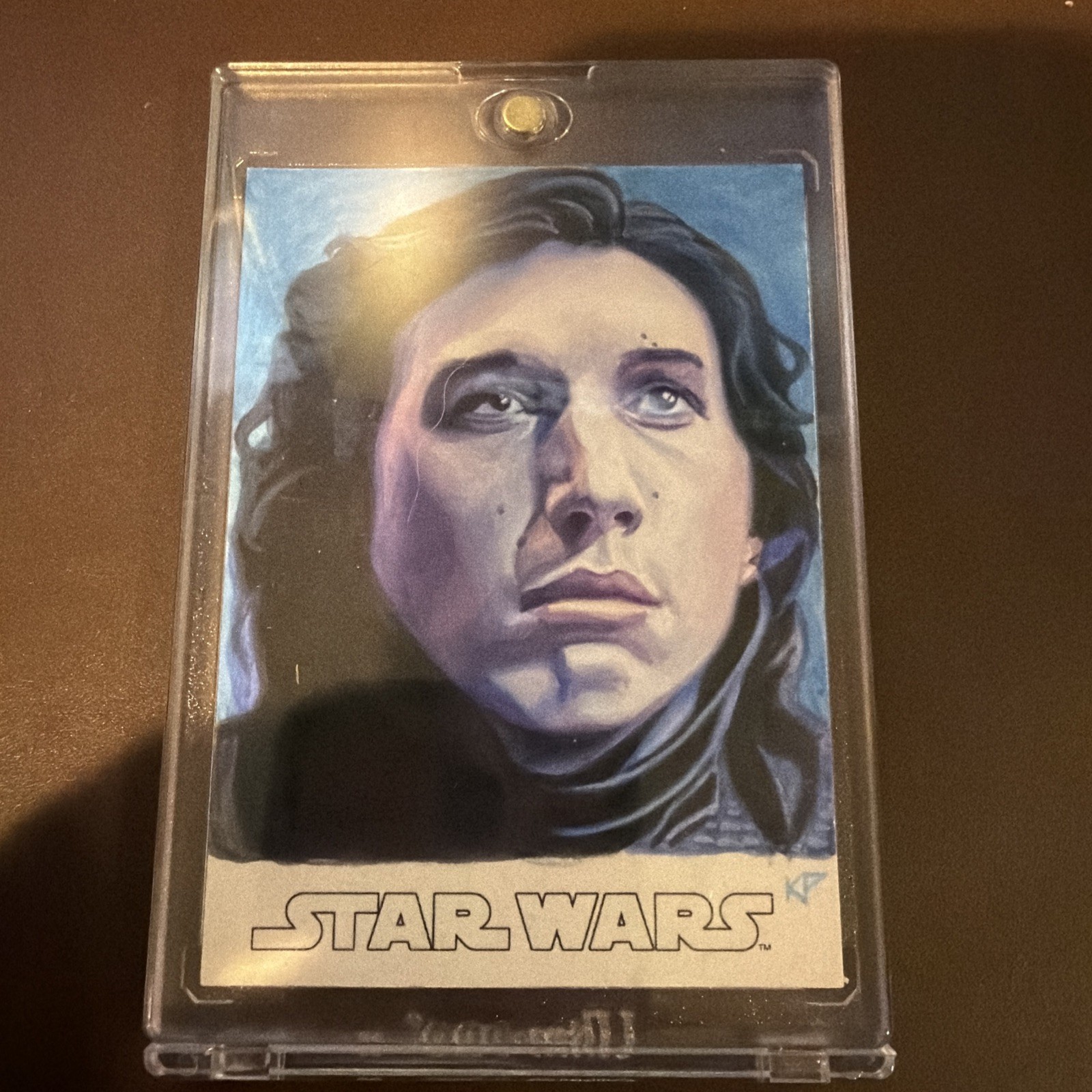 Kris Penix 1/1 Star Wars Evolution 2106 Sketch Kylo Ren Ben Solo Rare Kris Penix 1/1 Star Wars Evolution 2106 Sketch Kylo Ren Ben Solo Rare