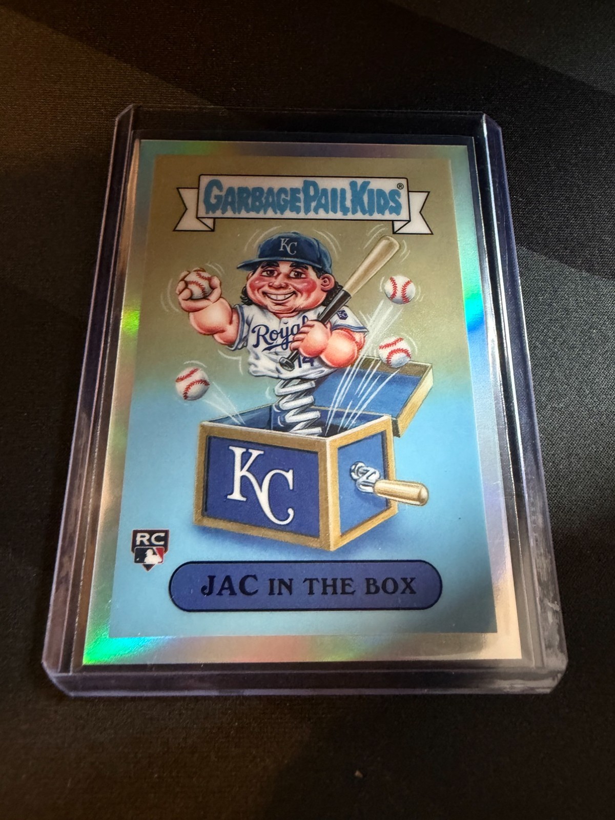 2026 Bowman Chrome Garbage Pail Kids Jac Caglianone Jac in the Box RC GPK-17