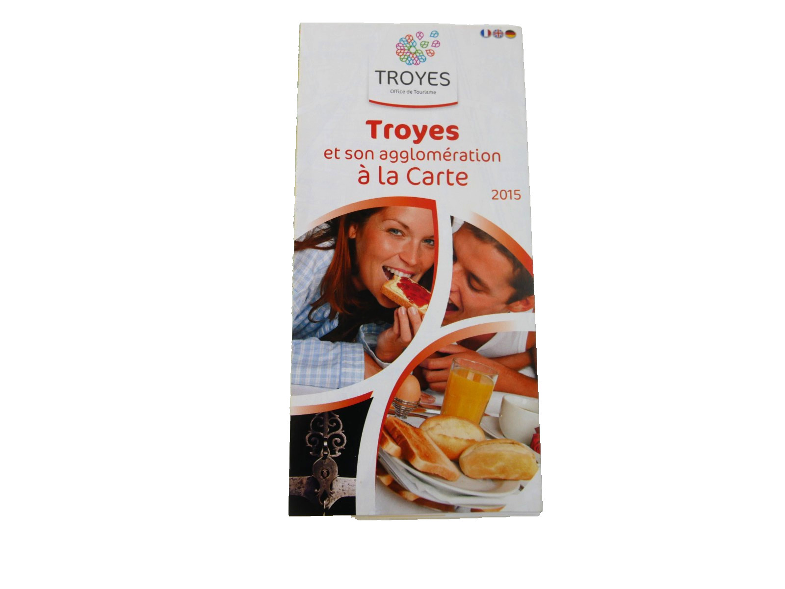 Troyes France Office of Tourism Brochure and Map NEW