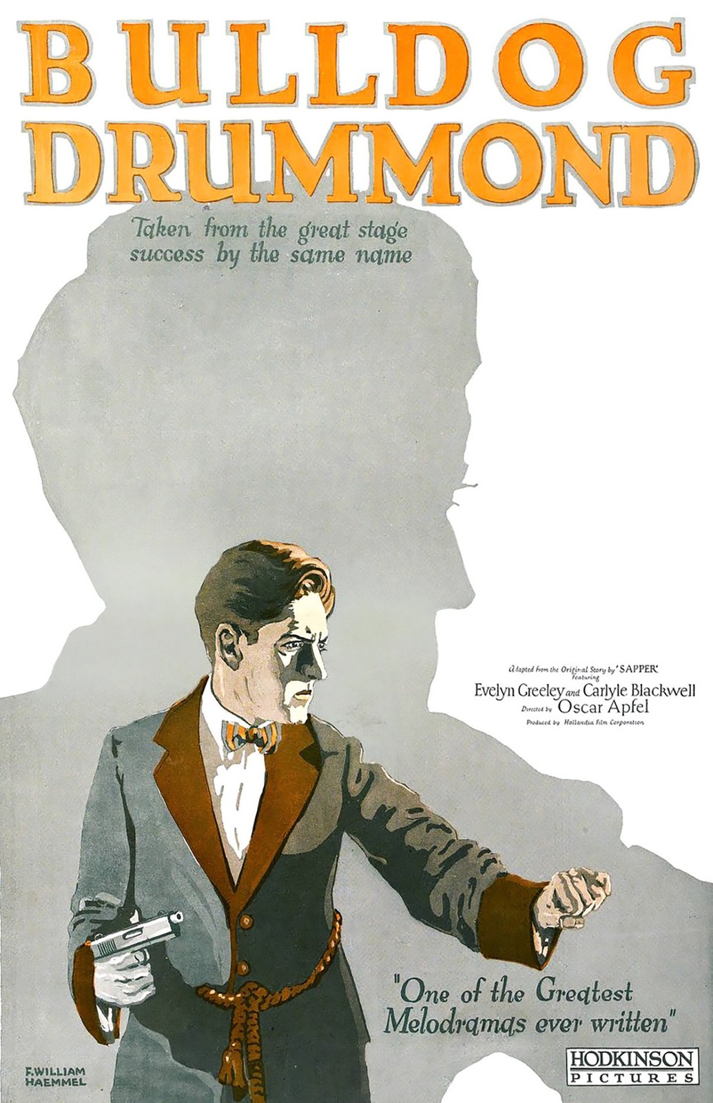 Bulldog Drummond Movie Poster Print Wall Art Home Decor Vintage Film