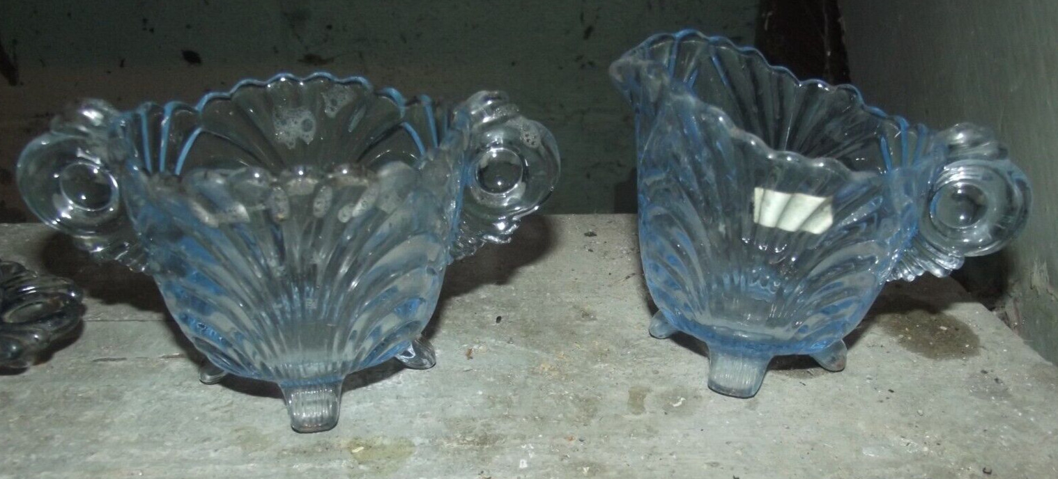 Cambridge Caprice blue elegant glass medium 3 Cambridge Caprice blue elegant glass medium 3