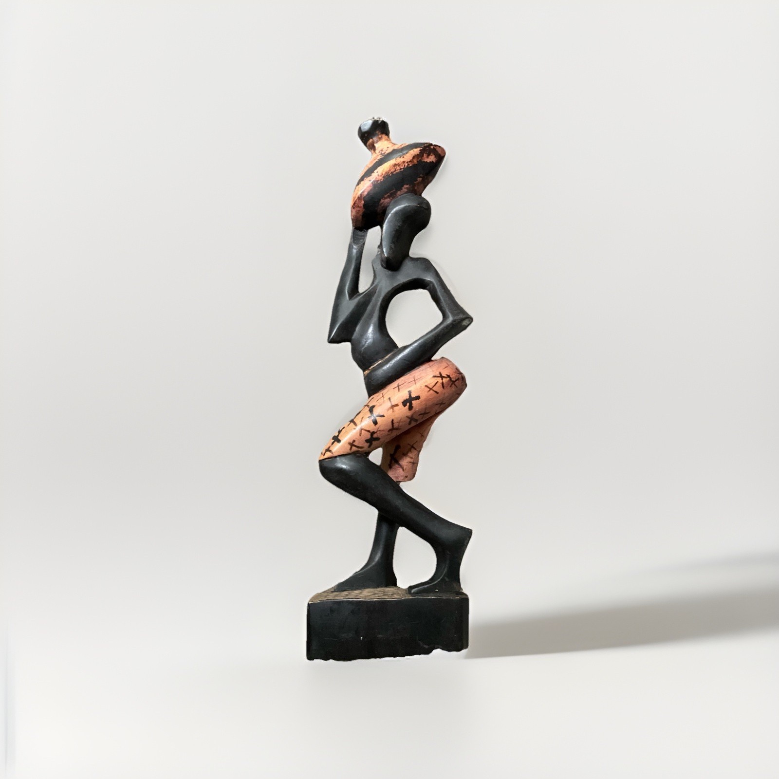 African Modern Contemporary Art Carved Wood SCULPTURE figure African Modern Contemporary Art Carved Wood SCULPTURE figure