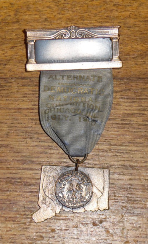 Whitehead & Hoag 1940 Democratic National Convention Medal Chicago Alternate Whitehead & Hoag 1940 Democratic National Convention Medal Chicago Alternate