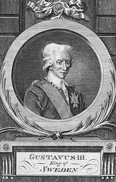 Gustav III King of Sweden from 1771 1792 Historic Old Photo 2