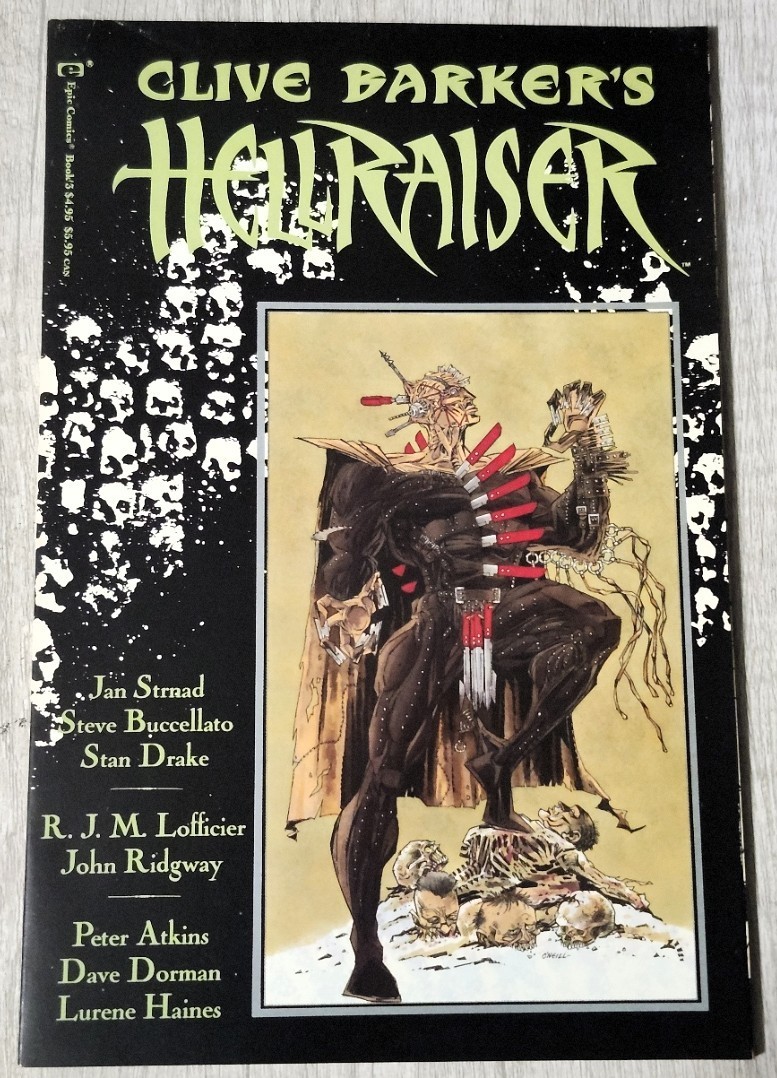 Clive Barker Hellraiser book #3 Clive Barker Hellraiser book #3