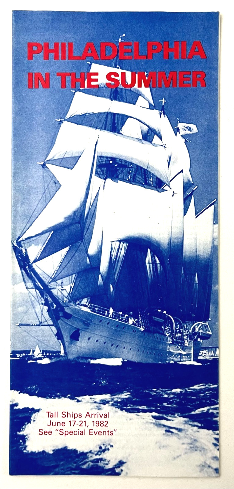 1982 Philadelphia Pennsylvania Summer Events Century IV Vintage Travel Brochure