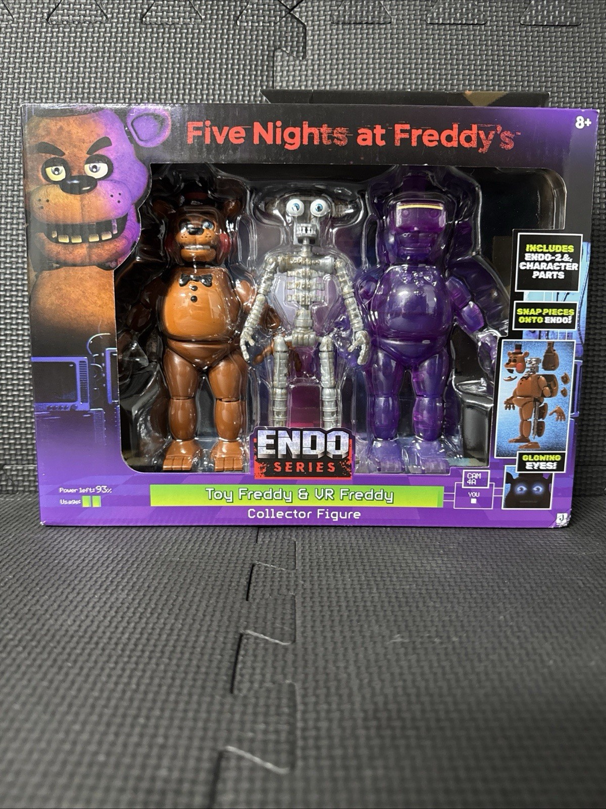 Jazzwares Five Nights at Freddy’s Endo Series Toy Freddy VR Figures NEW 
