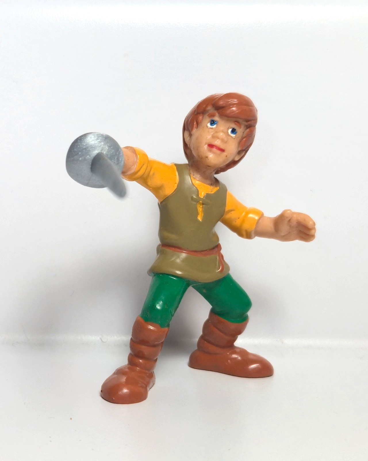 Vintage Bullyland - Disney The Black Cauldron Character ~ Taran ~ 1985