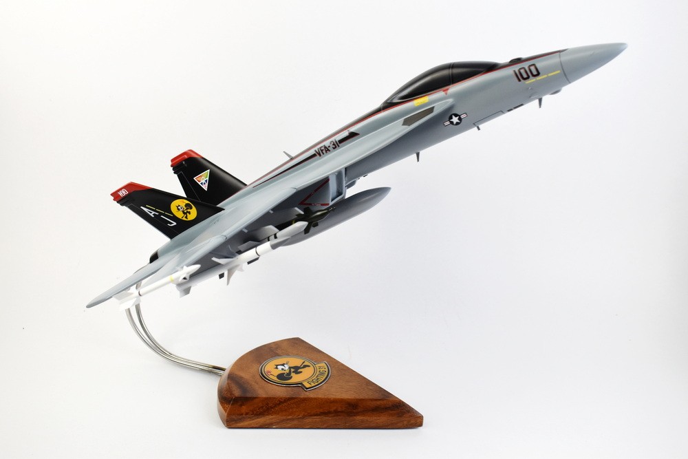 VFA-31 Tomcatters F/A-18E (AJ) Model, Navy, 1/40th (18\