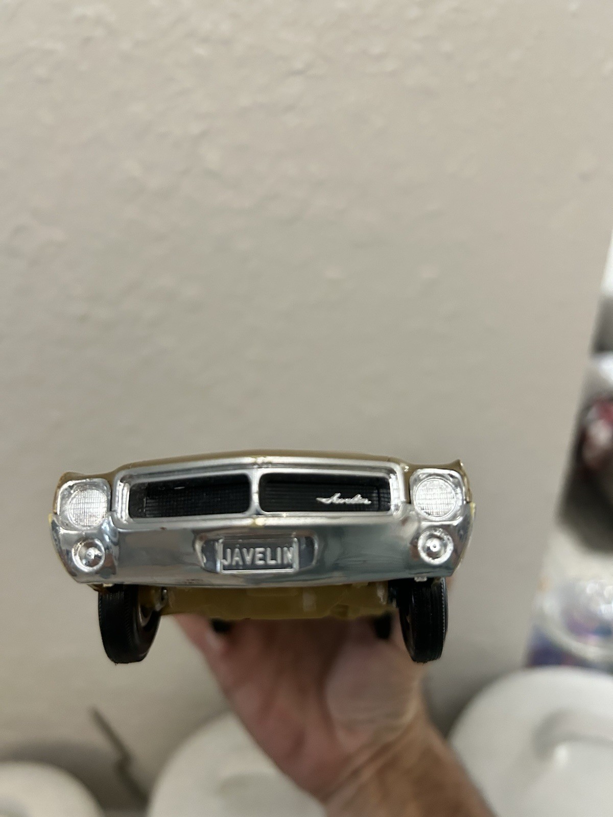 1968 Jo-Han 1:25 AMC Javelin SST Dealer Promo Car Gold