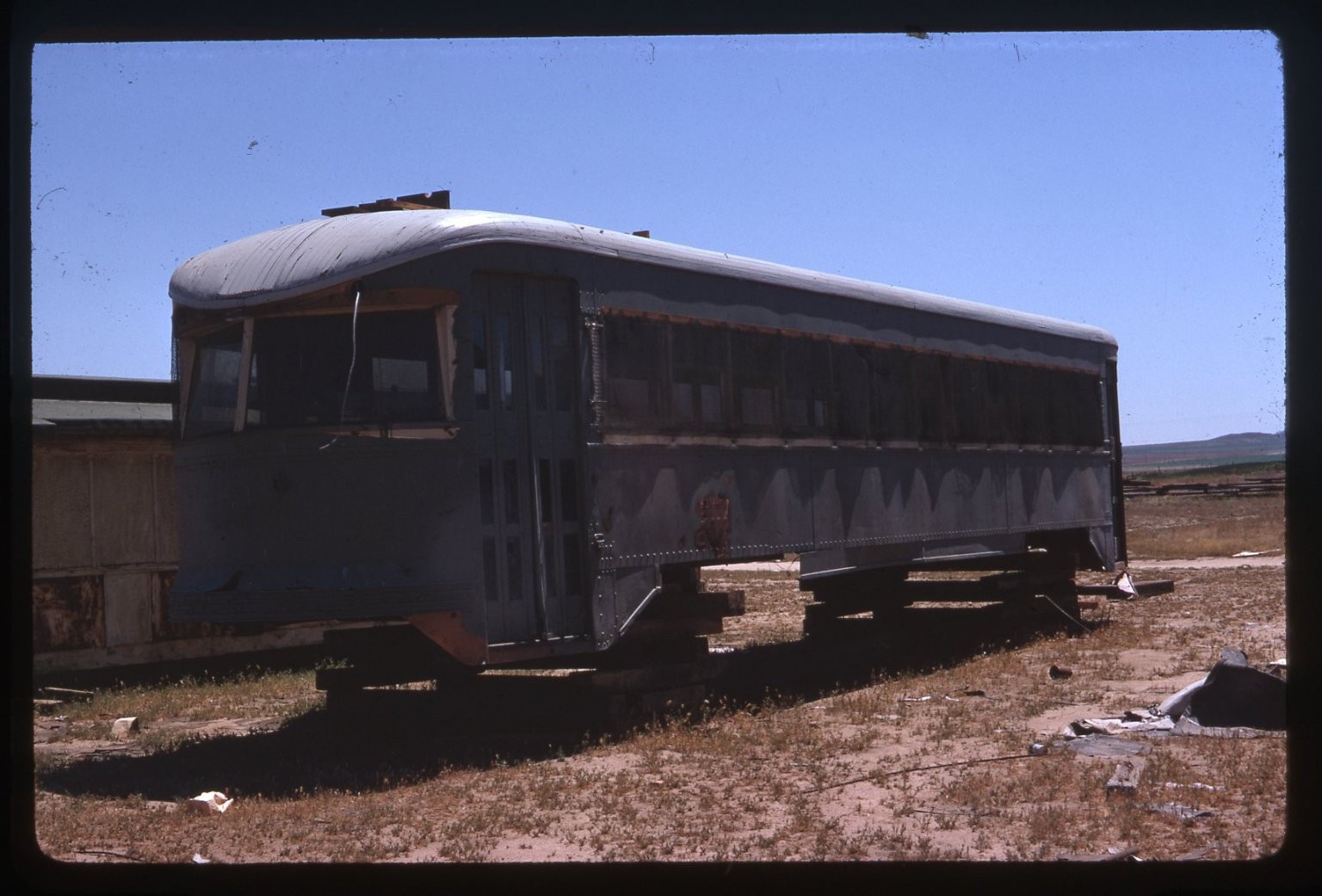 sl46 Slide 1970's Bamberger 127 Body  RR Train Car  258a