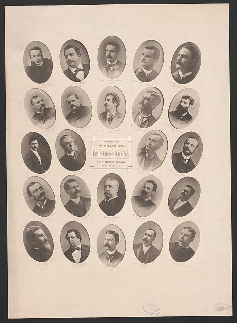 Photo:Theatre managers of New York