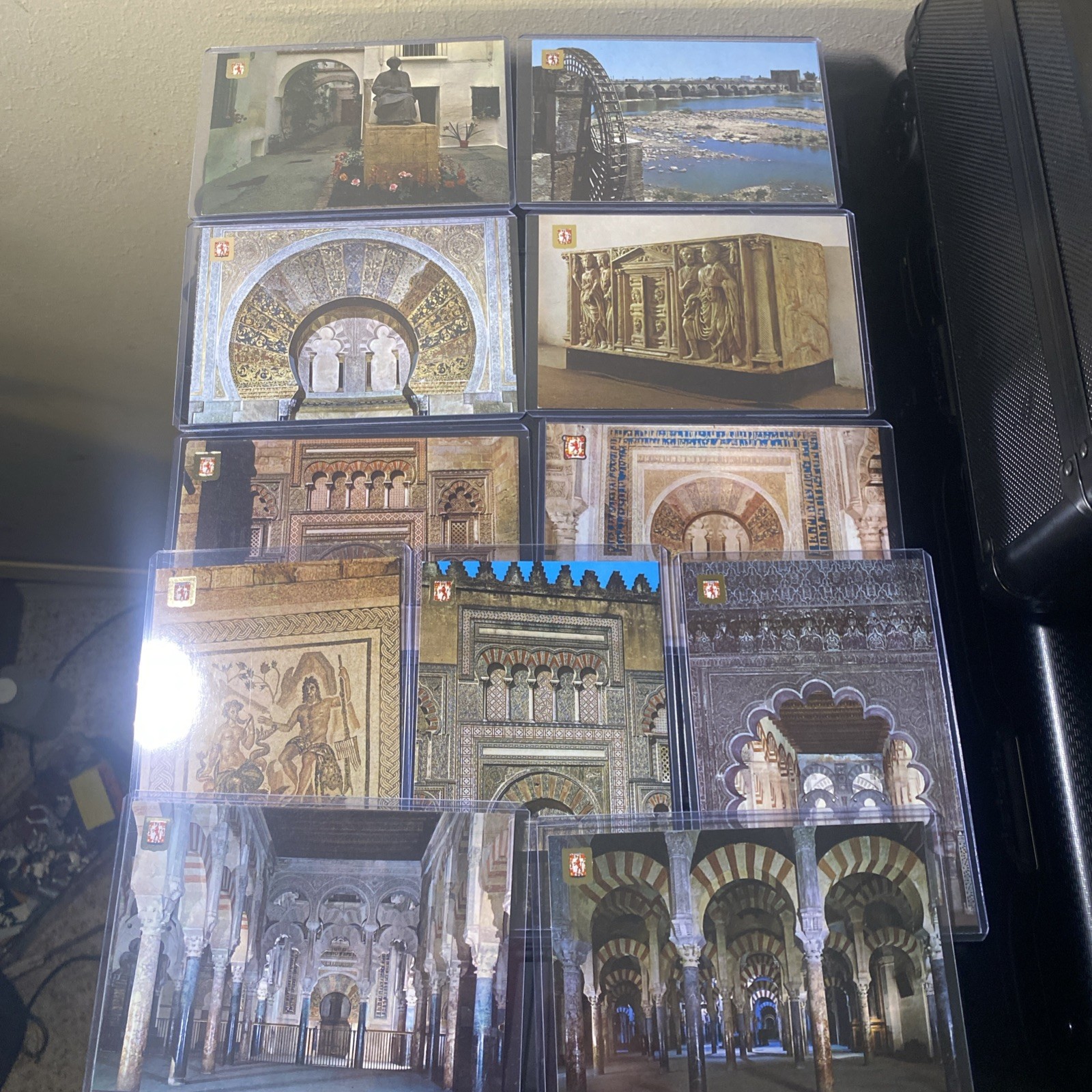 Lot of 11 Vintage 1961 Cordoba Spain Postcards Mezquita Escudo de Oro Unused Lot of 11 Vintage 1961 Cordoba Spain Postcards Mezquita Escudo de Oro Unused