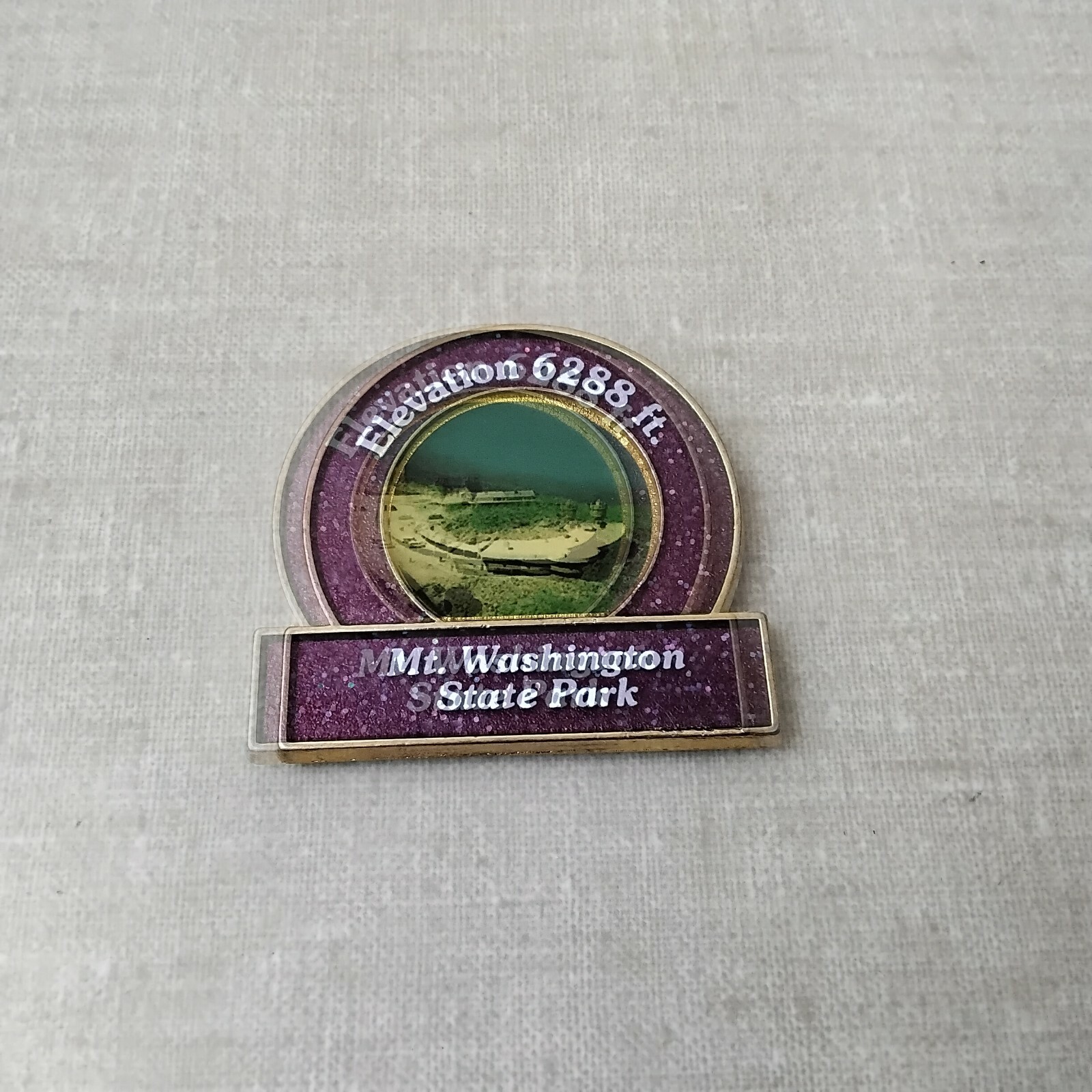 Vintage Mt Washington State Park Souvenir Magnet