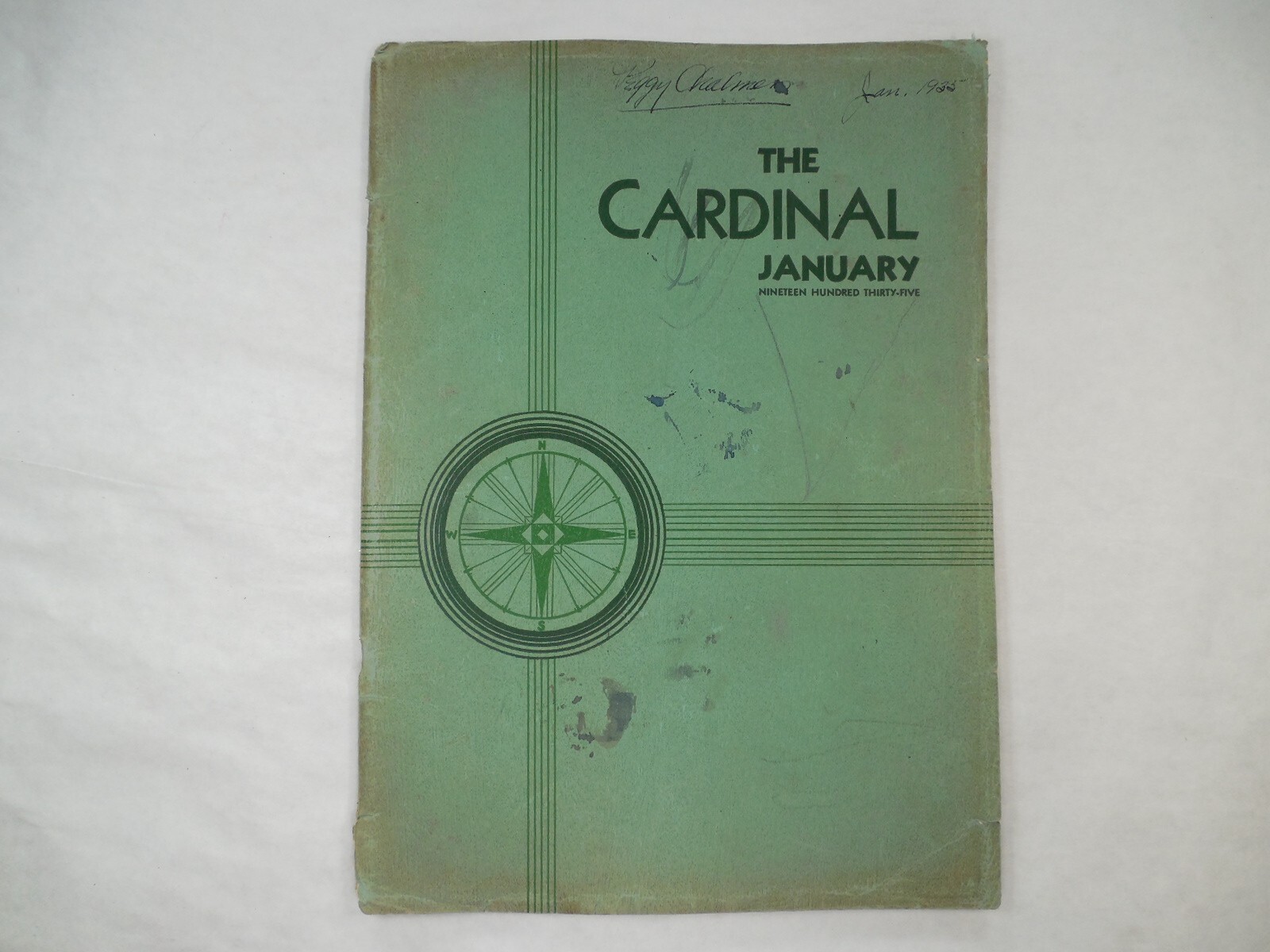 Yearbook, Lincoln High School, Portland Oregon, January 1935, The Cardinal, PB
