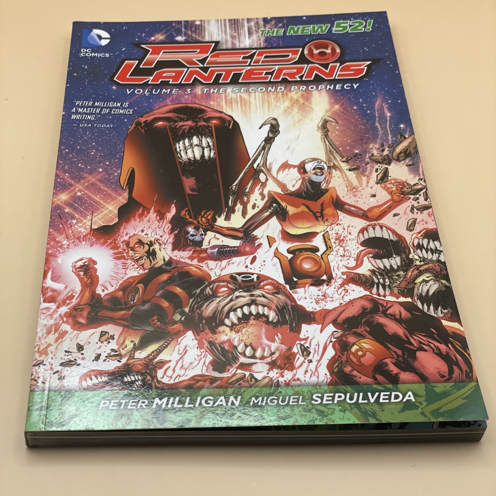 Red Lanterns Vol. 3 The Second Prophecy (DC New 52) Graphic Novel TPB Red Lanterns Vol. 3 The Second Prophecy (DC New 52) Graphic Novel TPB