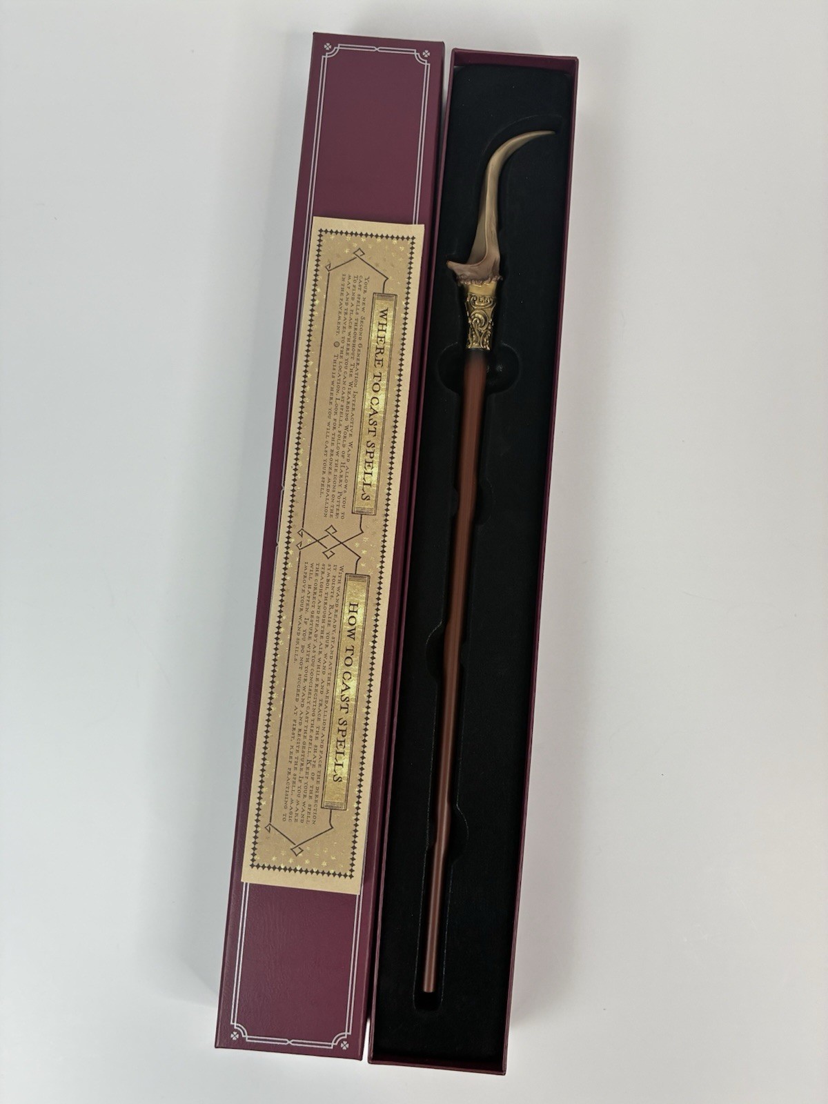 Universal Studios Harry Potter Nicolas Flamel Interactive Wand