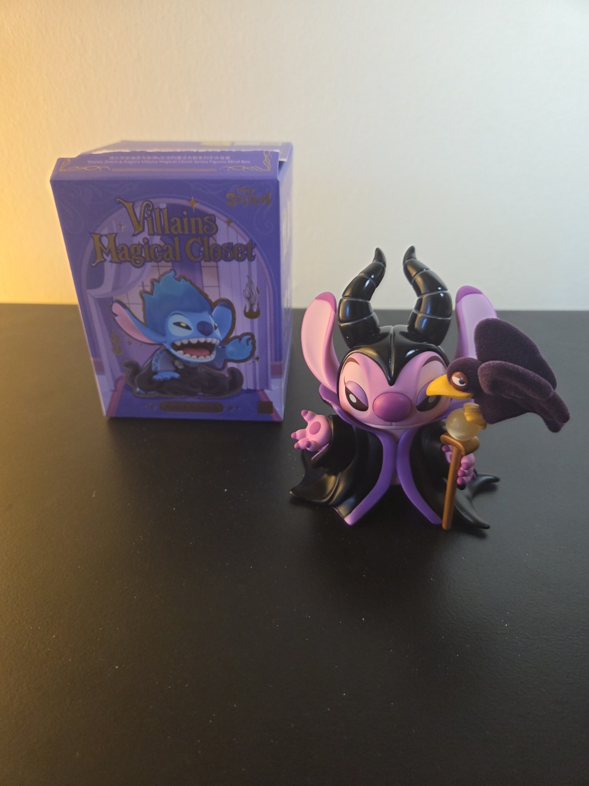 TOP TOY Disney Stitch Villains Magical Closet Angel Maleficent Blind Box Figure