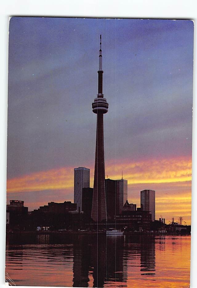 Postcard CN Tower Toronto Ontario Canada I-21412
