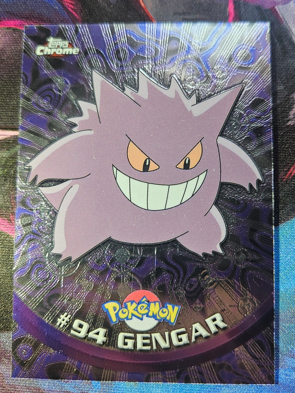 2000  Topps Chrome  Gengar  #94  TV animation series
