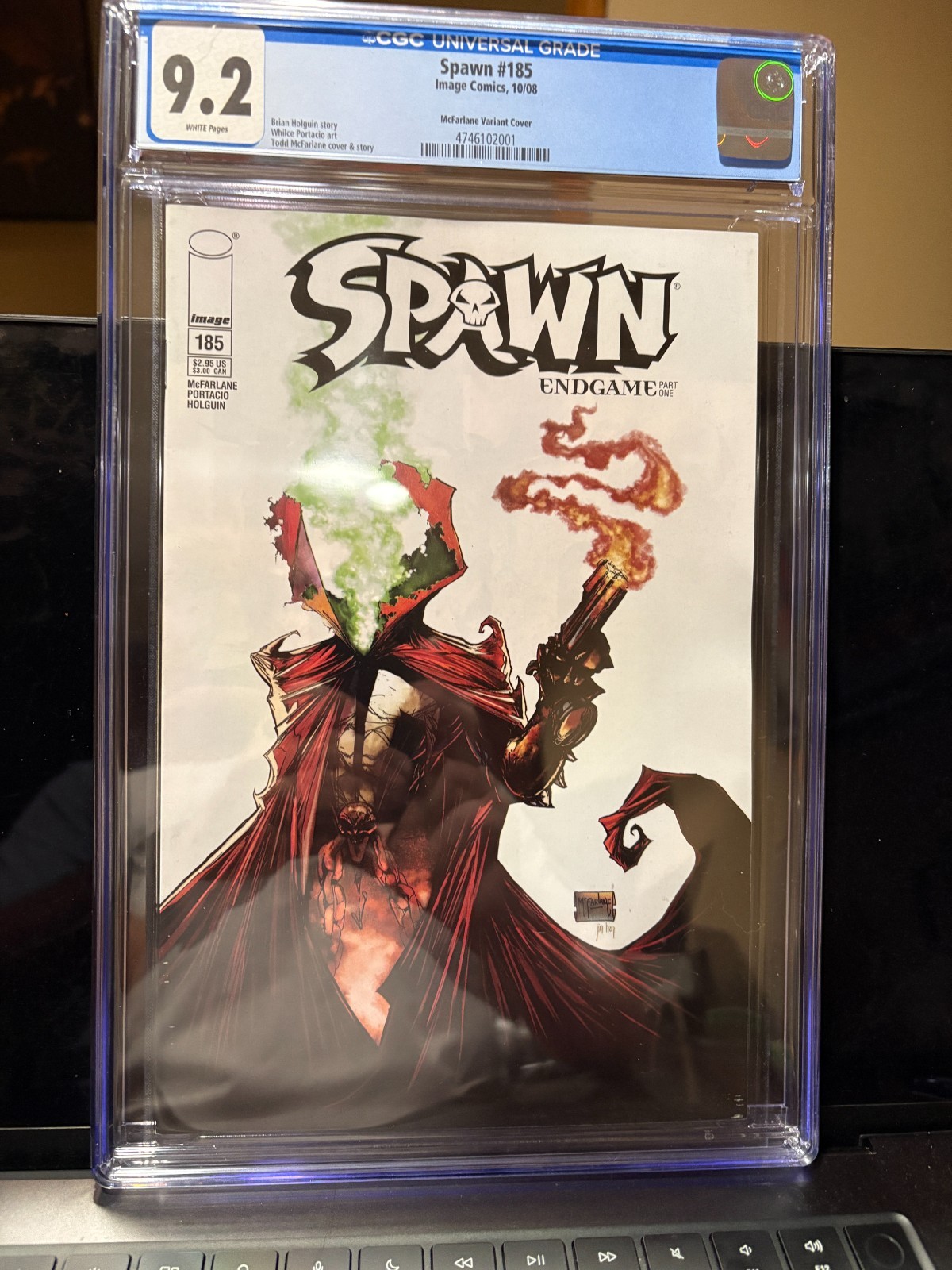 Spawn 185 Headless McFarlane Edition - EXTREMELY RARE CGC 9.2