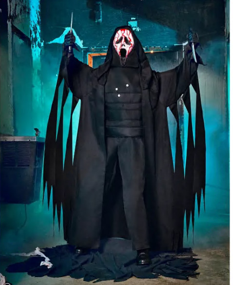Spirit Halloween 6 Ft 8 In Ghost Face Killer Animatronic Scream Prop 2026 NIB