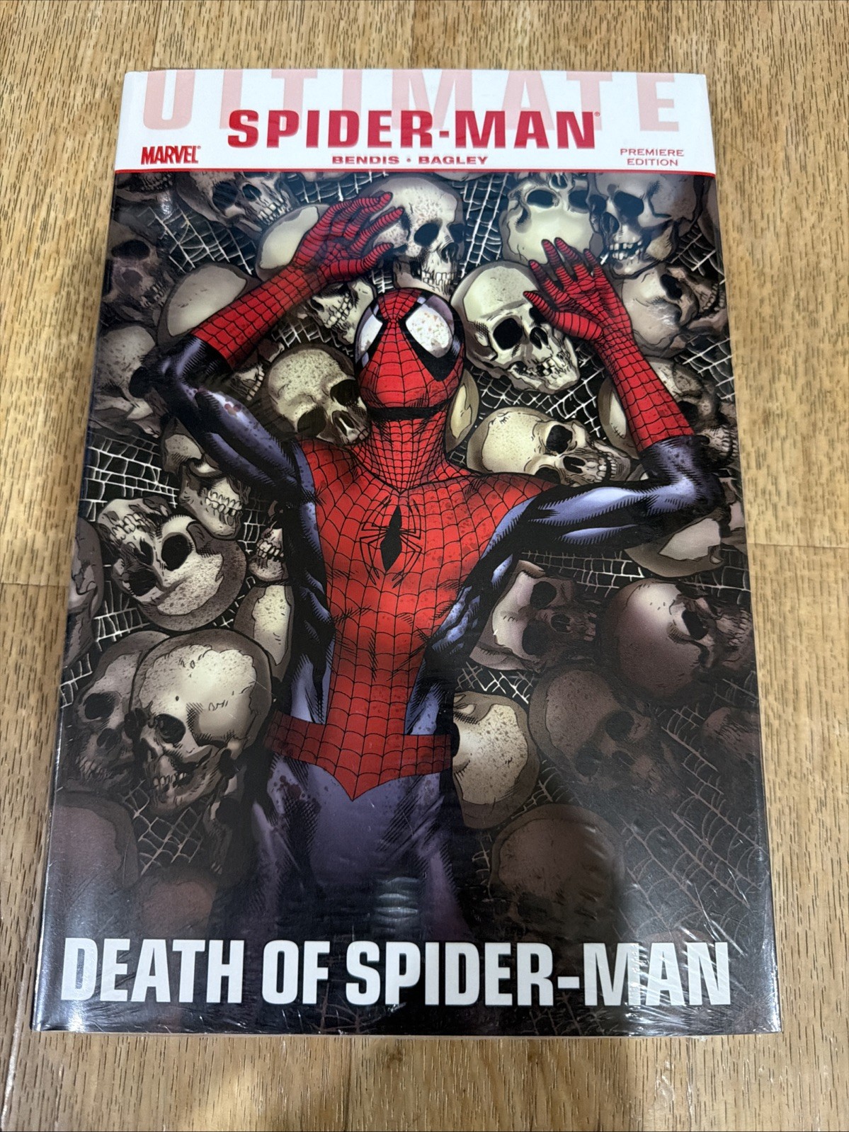 ULTIMATE SPIDER-MAN: DEATH OF SPIDERMAN - 2011 Hardcover New Sealed