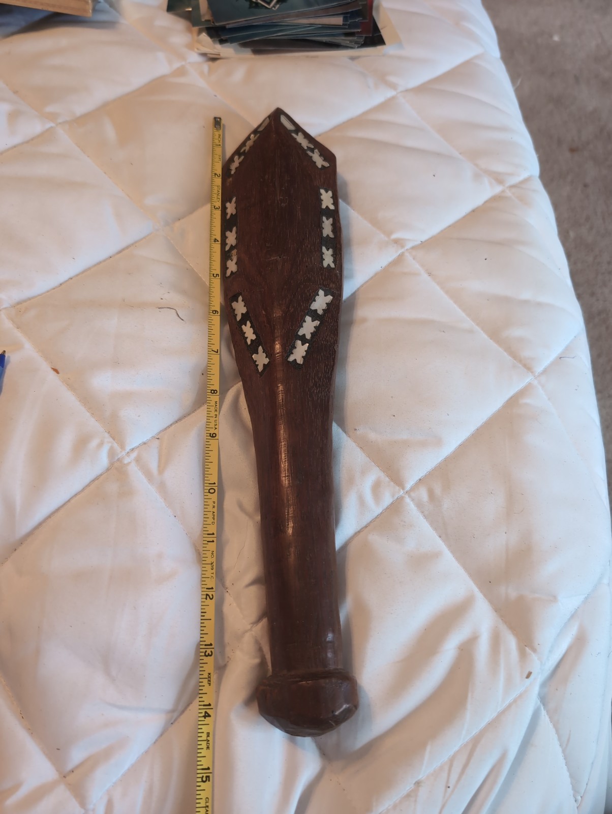 Antique Vintage Solomon Island War Club Polynesian Club Subi Supi Malaita Samoa