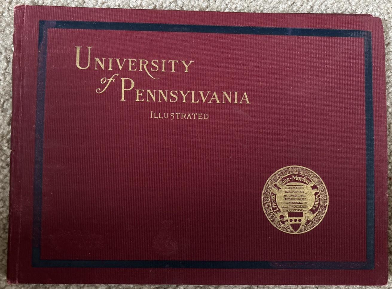 UNIVERSITY OF PENNSYLVANIA ILLUSTRATED 1924 GEORGE NITZSCHE