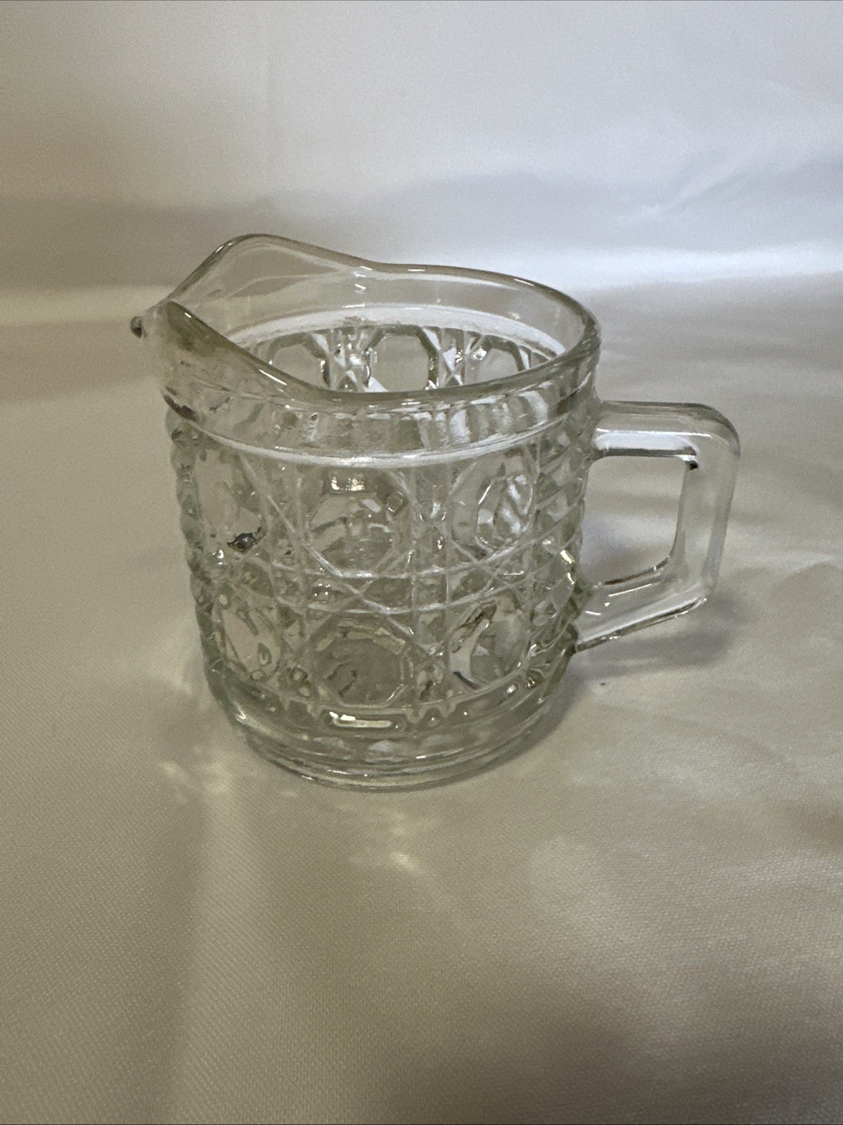 Vintage Windsor Cream Pitcher By Federal Glass