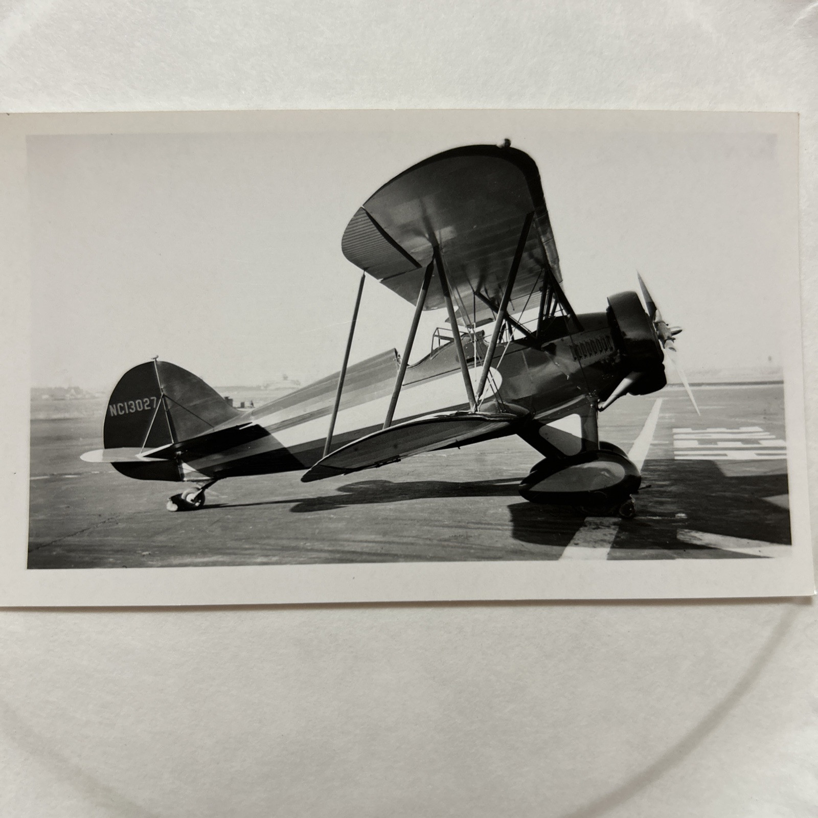 '32 Waco UB-F2 Cont Aircraft Plane Airplane NC13027 Photograph Photo Aviation