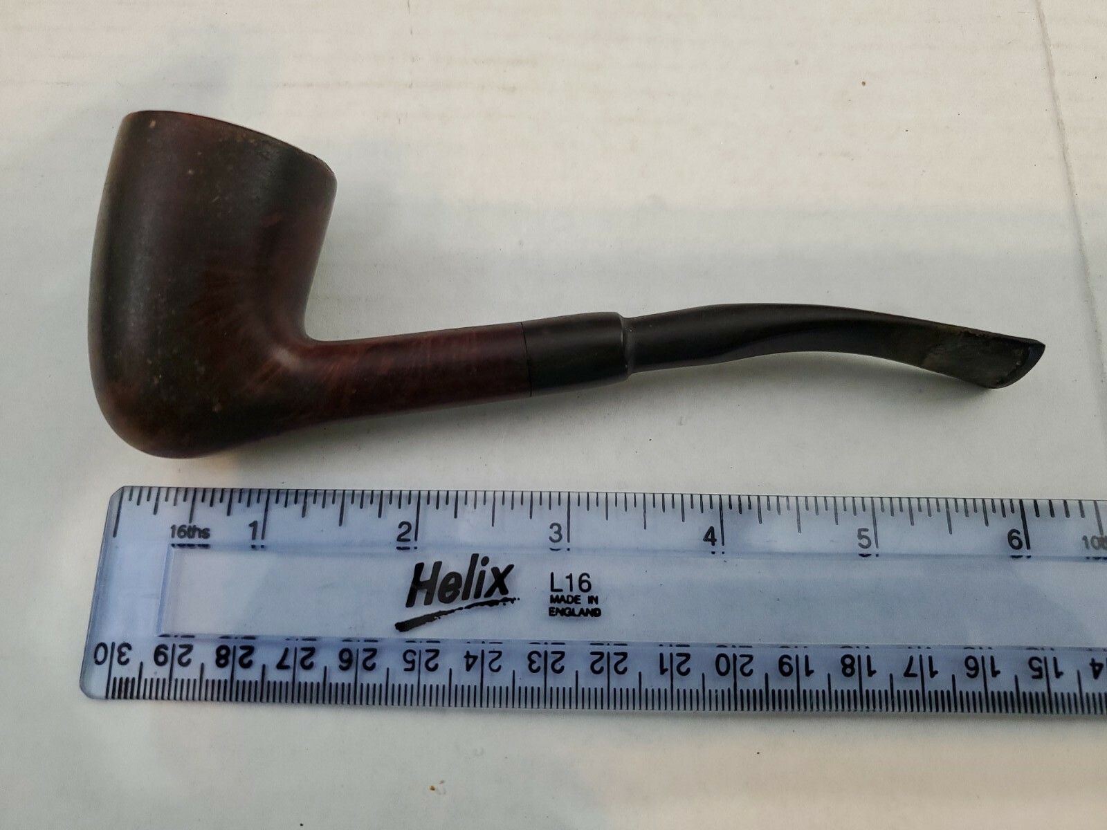 VINTAGE HANDMADE PRINCE AMLED BENT ESTATE PIPE 376 MADE IN DENMARK