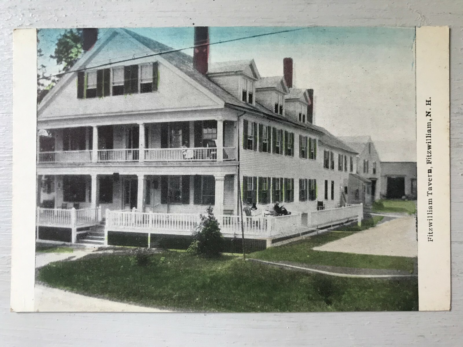 Vintage Postcard 1907-1915 Fitzwilliam Tavern Fitzwilliam New Hampshire Vintage Postcard 1907-1915 Fitzwilliam Tavern Fitzwilliam New Hampshire
