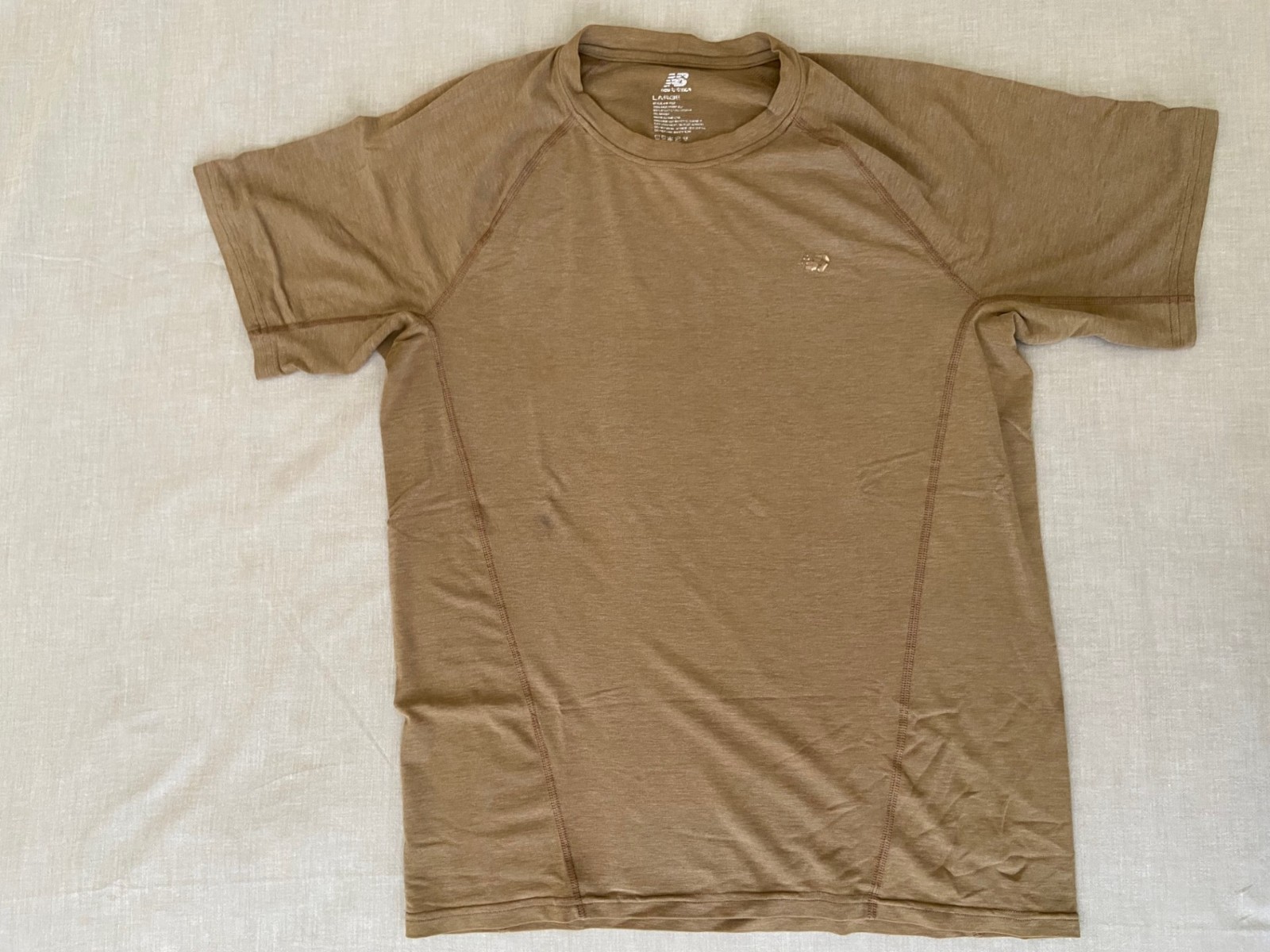 New Balance Old Gen Baselayer Shirt Large Coyote Brown NSW SOCOM