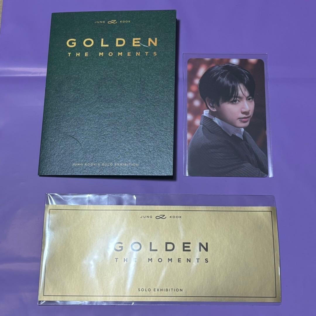 BTS Jungkook Exhibition GOLDEN Photocard India Chile 6