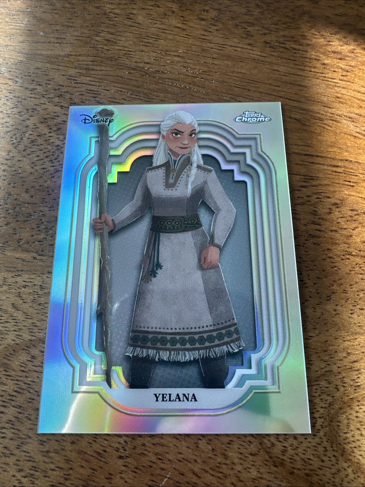 2024 Topps Chrome Disney Yelena Refractor - Frozen